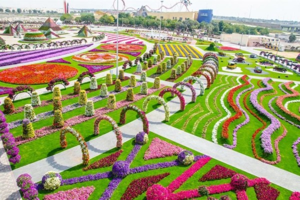 And who could forget Dubai’s Miracle Garden, the largest flower garden in the world