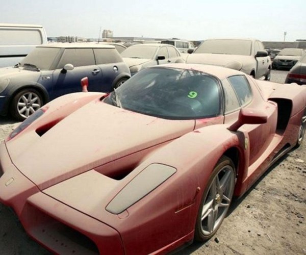 If you’re wondering why you rarely see a Ferrari on the streets these days, it’s because most of them are abandoned and rotting in Dubai.