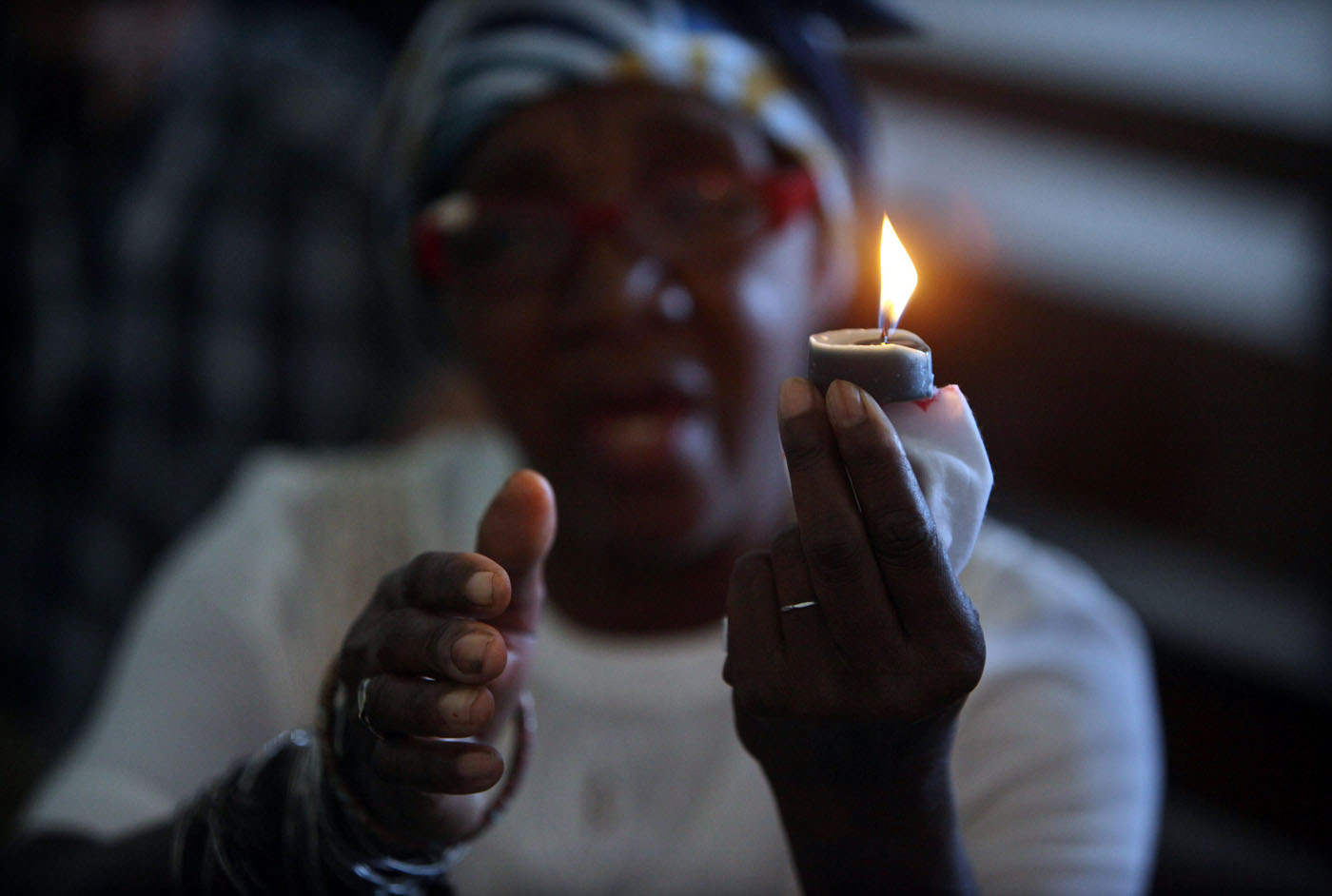 Velas y rezos por Chávez en La Habana (Fotos)