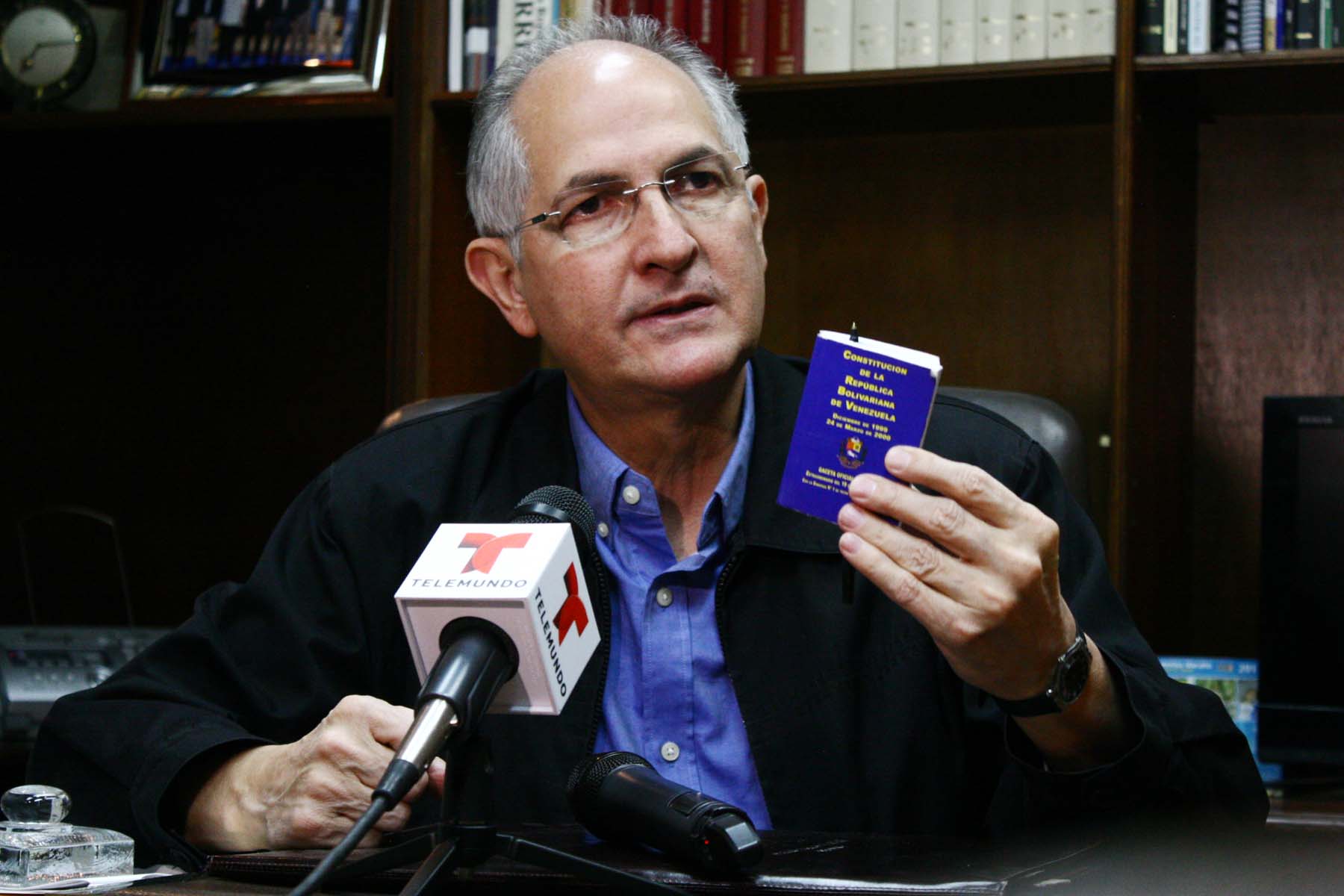 Ledezma denuncia Gobierno de Raúl Castro por la ruina de Venezuela