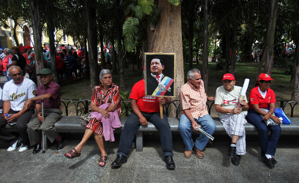 Otro acto oficial sin Chávez