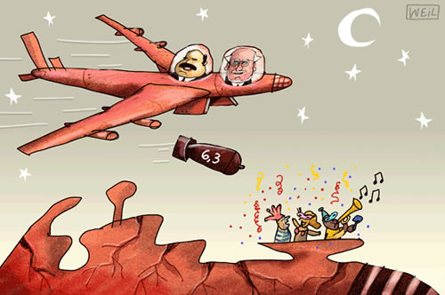 Caricaturas del miércoles 20 de febrero de 2013