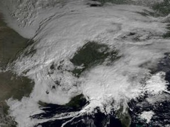 Tormenta se dirige al noreste de EEUU