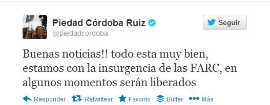 Secuestrados por las Farc serán entregados en “momentos”