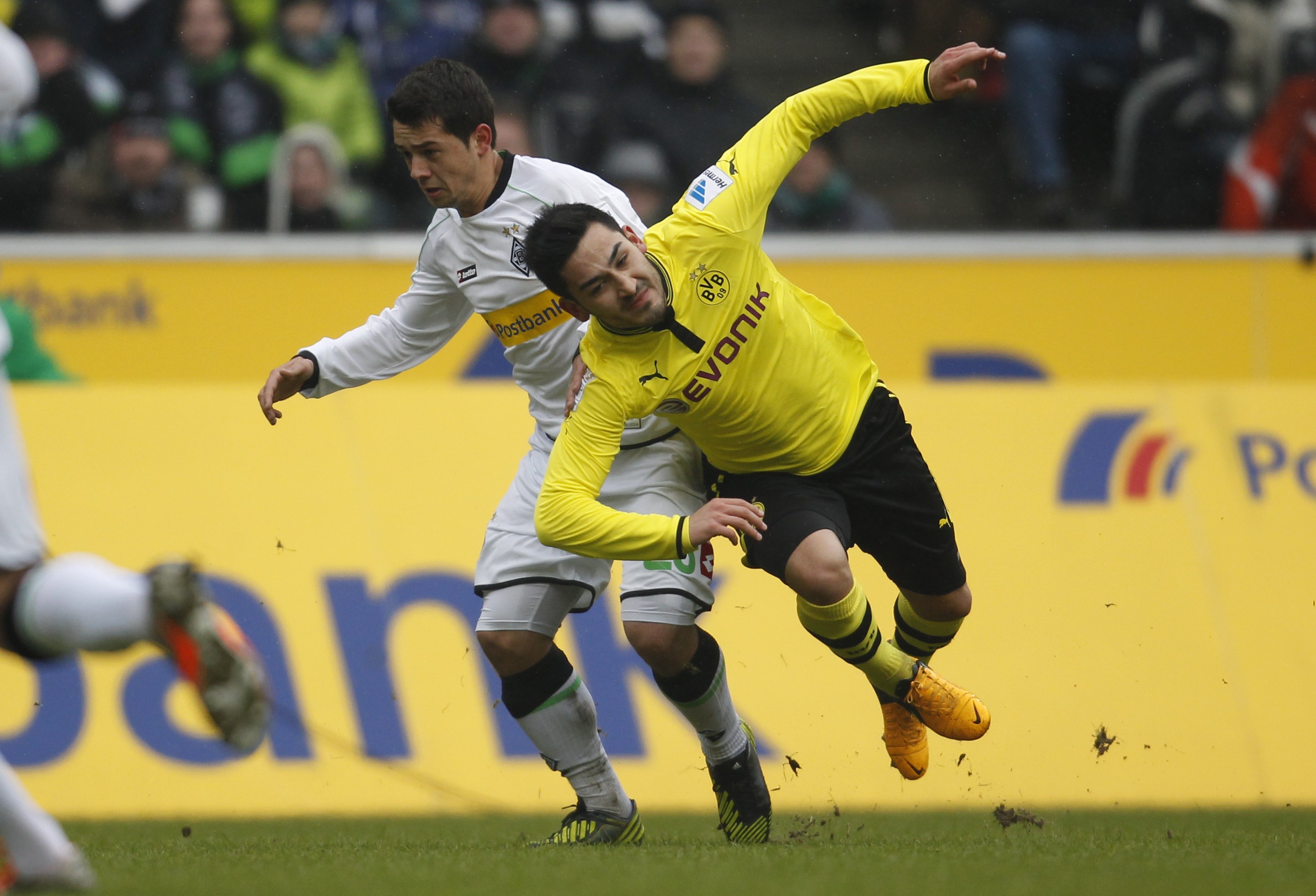 El Gladbach y el Dortmund pactaron a un gol