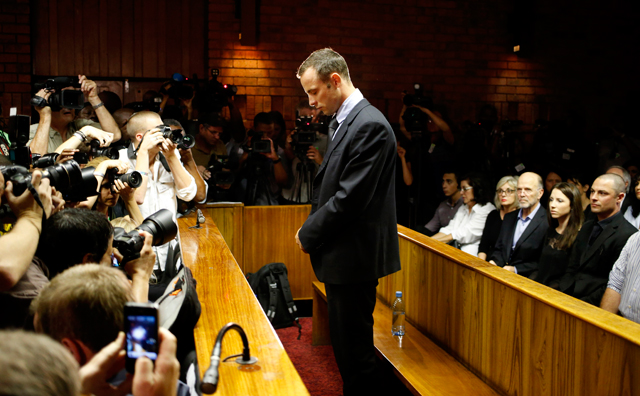 Oscar Pistorius, en libertad bajo fianza