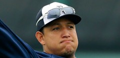 Miguel Cabrera quiere mejorar con su guante en la tercera base