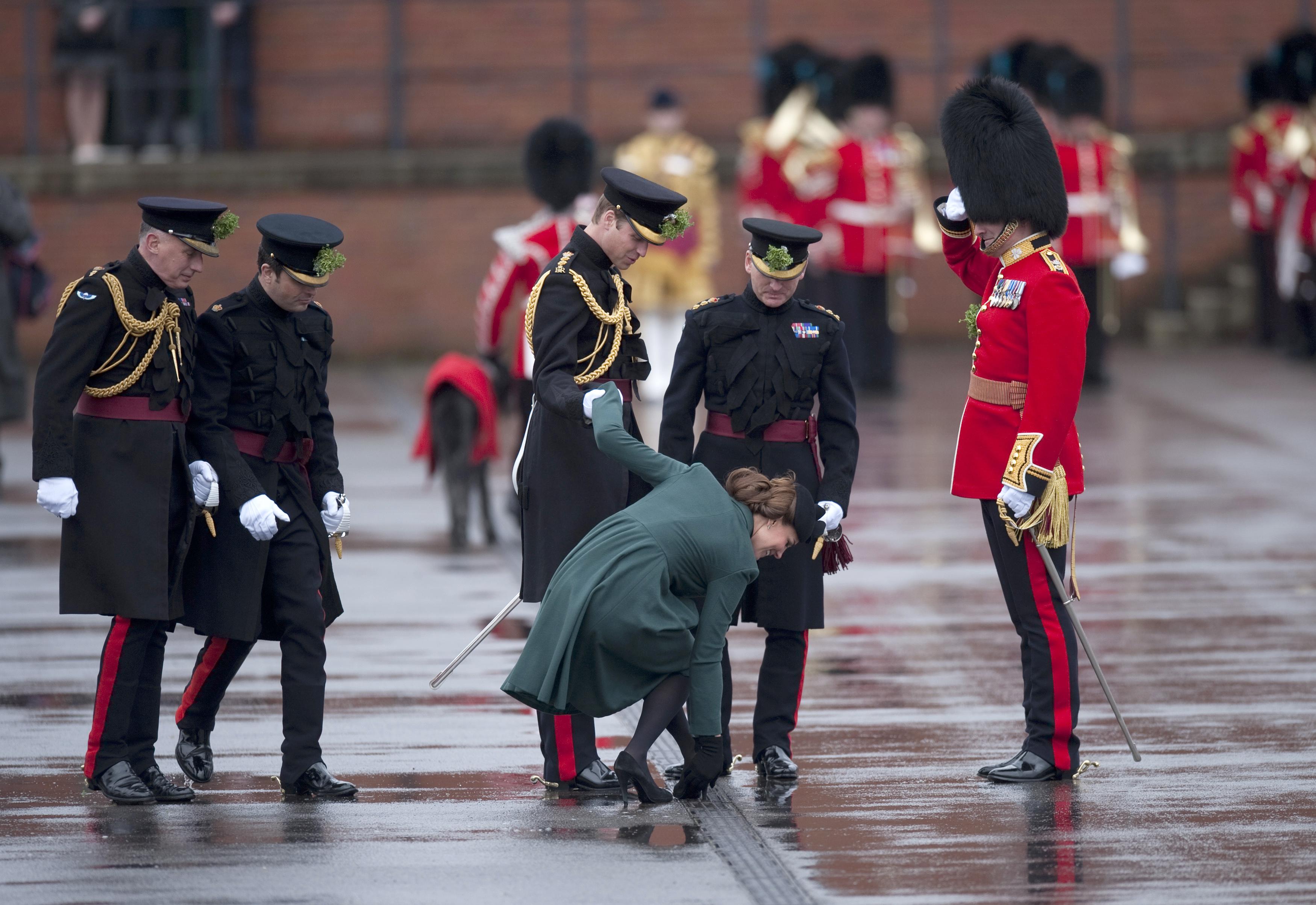 Kate Middleton en apuros (FOTO)