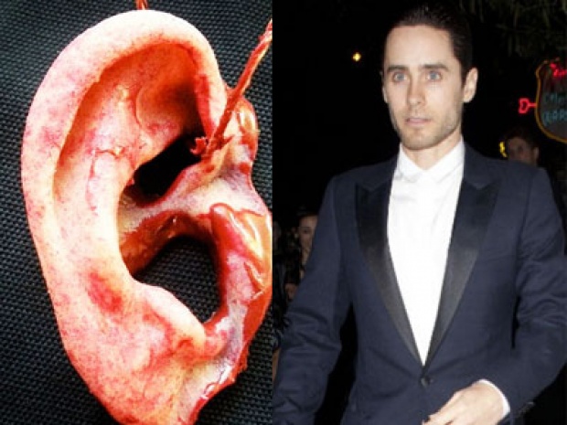 Jared Leto recibe oreja humana como regalo (Foto)