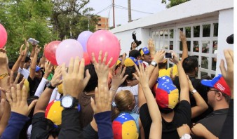 Estudiantes marcharon hasta el CNE-Anzoátegui para exigir elecciones limpias