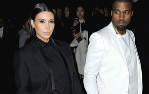 Kim Kardashian se vistió de saco y tacones (FOTO)