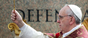 Metro de Roma publica pasaje con foto del papa Francisco