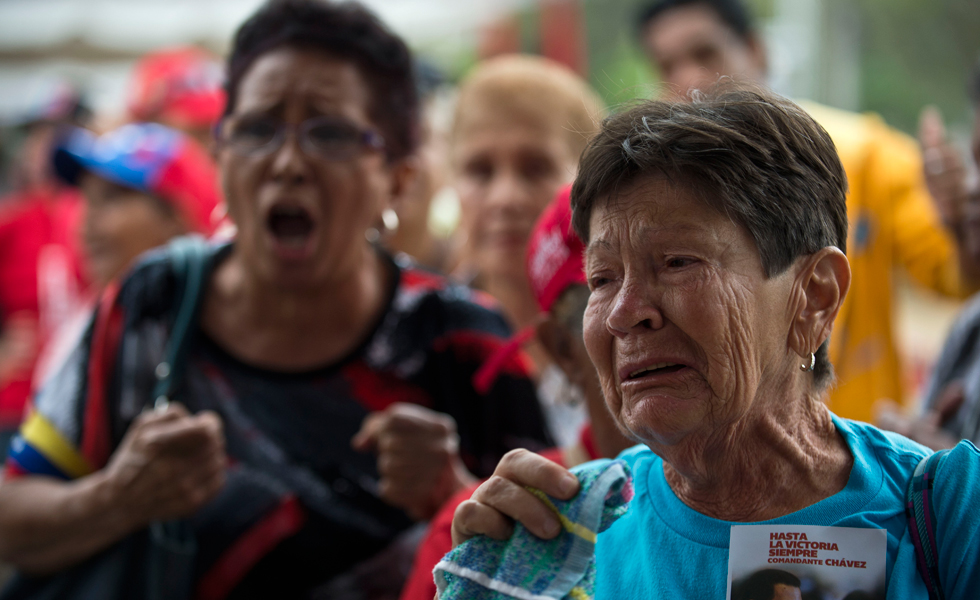 Adiós a Chávez en precampaña electoral