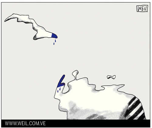 Caricaturas del lunes 15 de abril de 2013