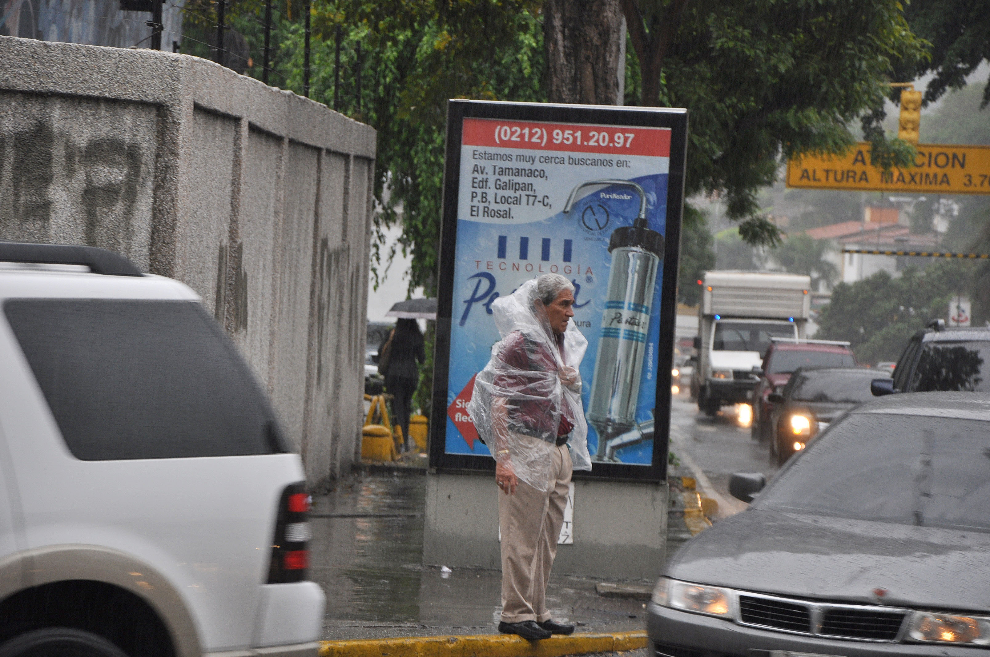 Continúan las lluvias en gran parte del territorio nacional