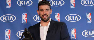 La NBA corona a Marc Gasol como jugador defensivo del año