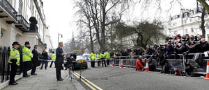 Ultiman preparativos para el funeral de Margaret Thatcher