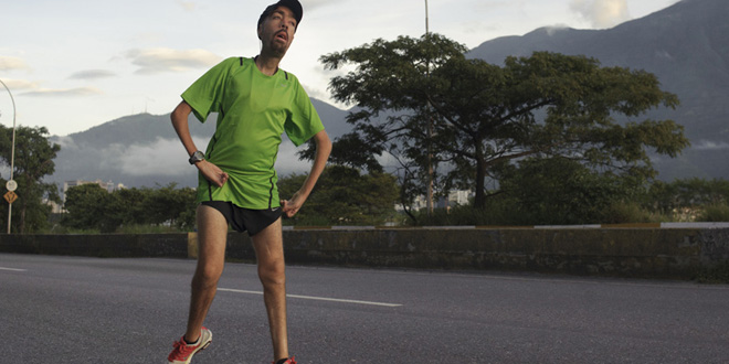 Maickel Melamed avanza en el maratón de Chicago (Video y fotos)