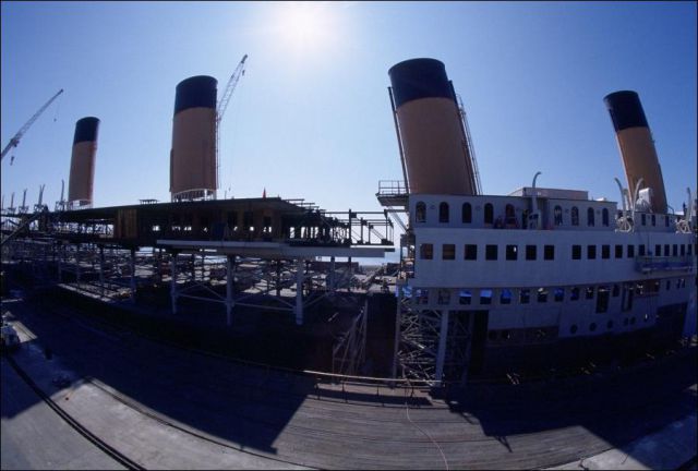 Así se hundió el Titanic de Di Caprio (Fotos + Detrás de cámara)