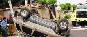 Reportan fuerte accidente en Maracaibo (Fotos)