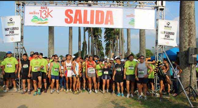 Corredores colmaron la Hacienda Santa Teresa para la tercera Carrera de Montaña Race 13K