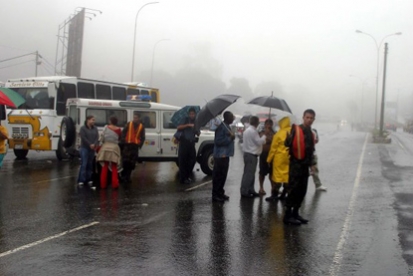 Viernes con lluvias acompañadas de descargas eléctricas en todo el país