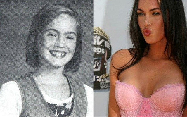 Megan Fox: De “patito feo” a mujer sexy (Fotos)