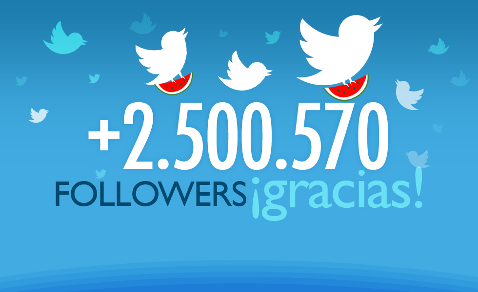 @La_Patilla supera los 2 millones 500 mil seguidores en Twitter