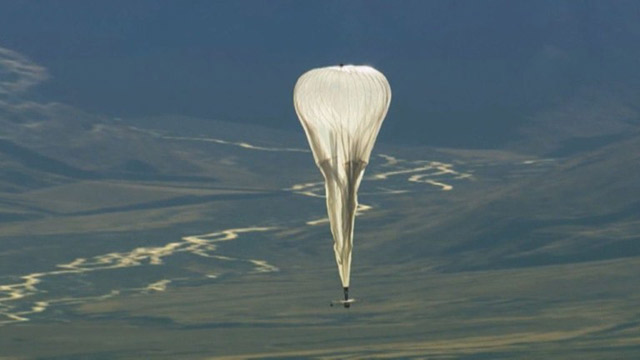 Internet en globos aerostáticos (Video)