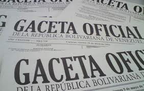 Publicada en Gaceta la Ley de Reforma Parcial de la Ley de Timbre Fiscal