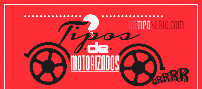 Tipos de motorizados (Infografía)