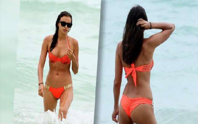 Irina Shayk en las playas de Miami (Fotos)