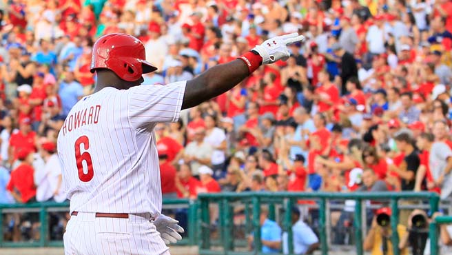 Ryan Howard estará fuera de acción 8 semanas