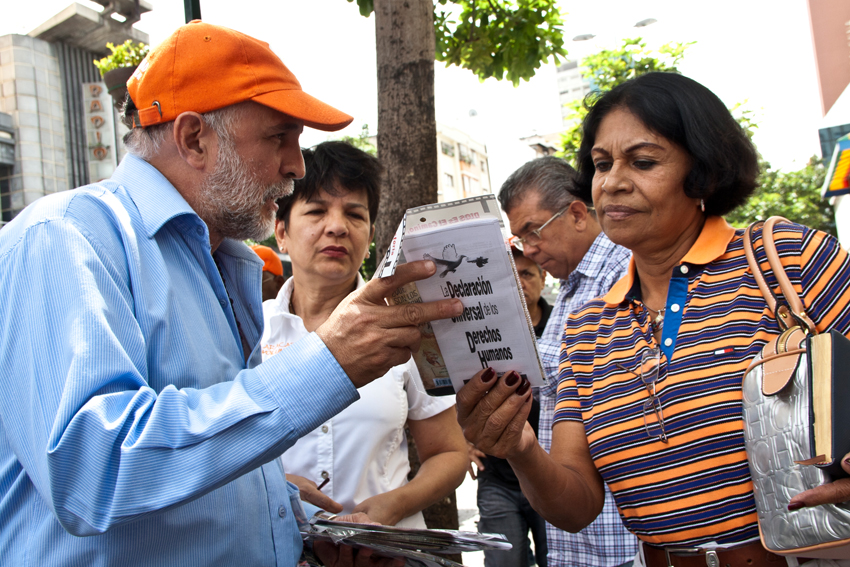 Voluntad Popular impulsa campaña en pro de la defensa de los Derechos Humanos (Fotos)