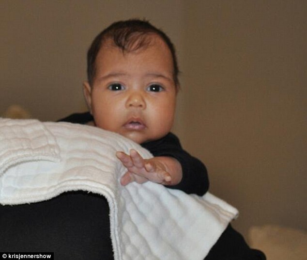 North West, una combinación de Kim Kardashian y Kanye West (Fotos)