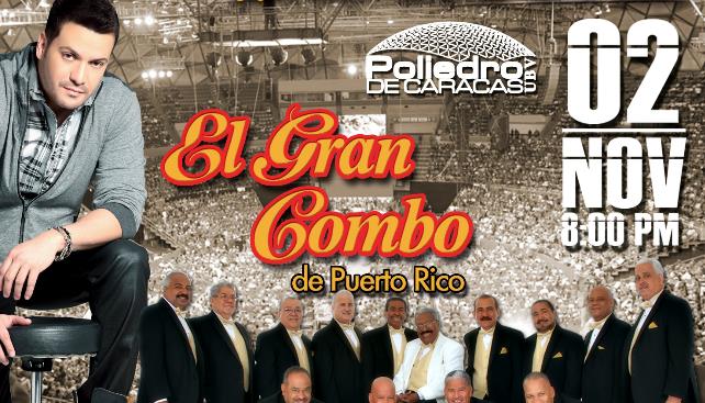 El Gran Combo de Puerto Rico cantará en Venezuela el 2 de noviembre