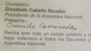 Con esta carta Maduro pidió permiso para irse a China… ¡a garantizar la paz planetaria!