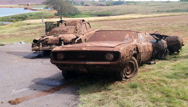 Encontrados en un lago los restos de seis personas desaparecidas hace 40 años (Fotos)