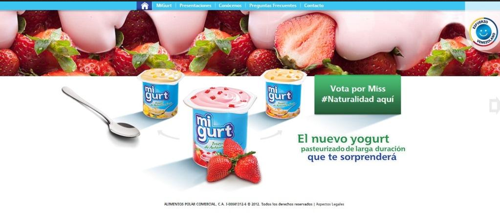 MiGurt invita a votar por Miss #naturalidad