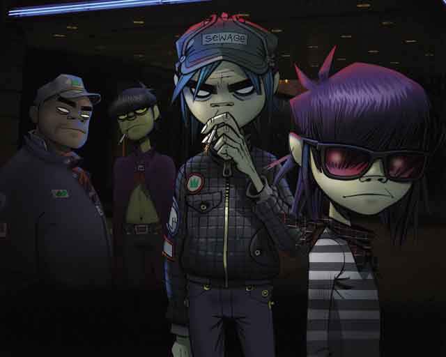 Whirlwing tema inédito de Gorillaz (Video)