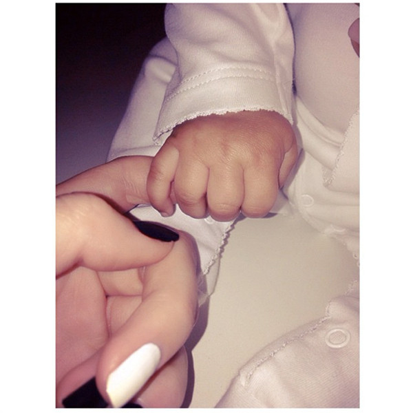 La tierna imagen de Kendall Jenner con su sobrina North West (Foto)