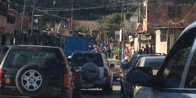 Motorizados trancan El Vigía tras asesinato de compañero