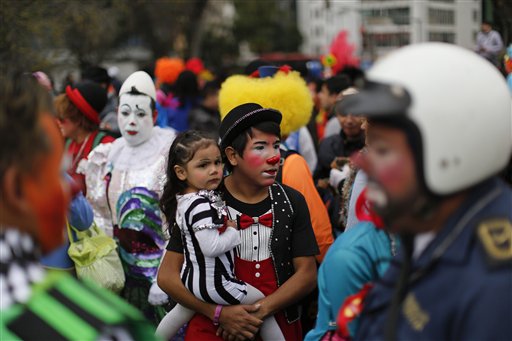 ¡Risas y más risas! Payasos de Latinoamérica dijeron presente (Fotos)