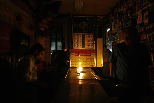 Varias zonas de Mérida sin luz