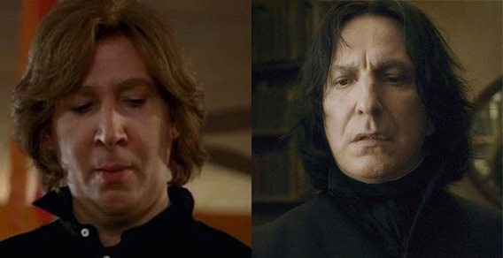 ¿Separados al nacer?: Marilyn Manson y Severus Snape