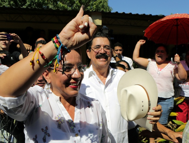 Zelaya rechazó los resultados que dio el Tribunal Supremo Electoral