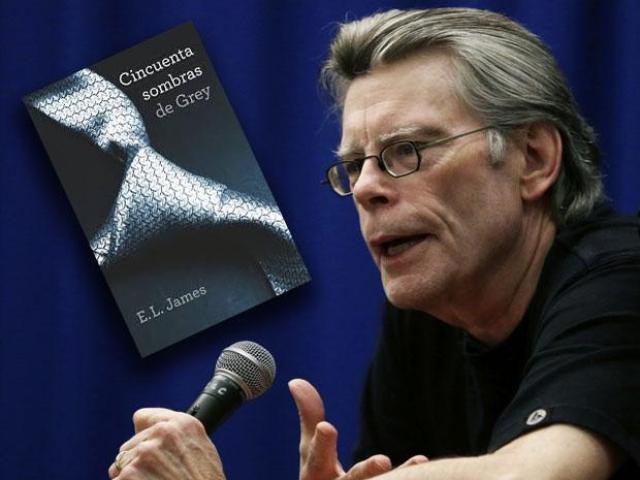 Stephen King califica de “basura” la novela “50 sombras de Grey”