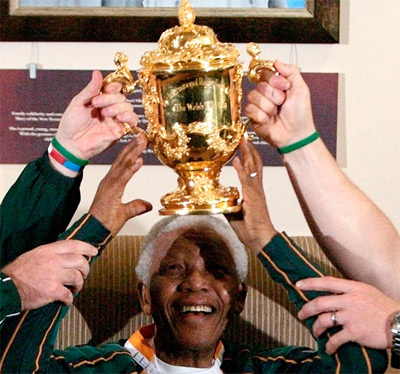 El día que Mandela se alzó con la Copa del Mundo, visto por los All Blacks