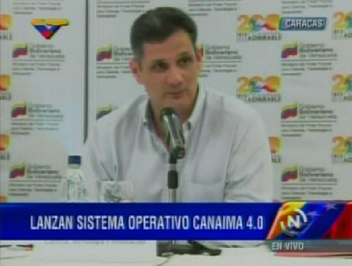 Disponible la versión 4.0 del sistema operativo Canaima