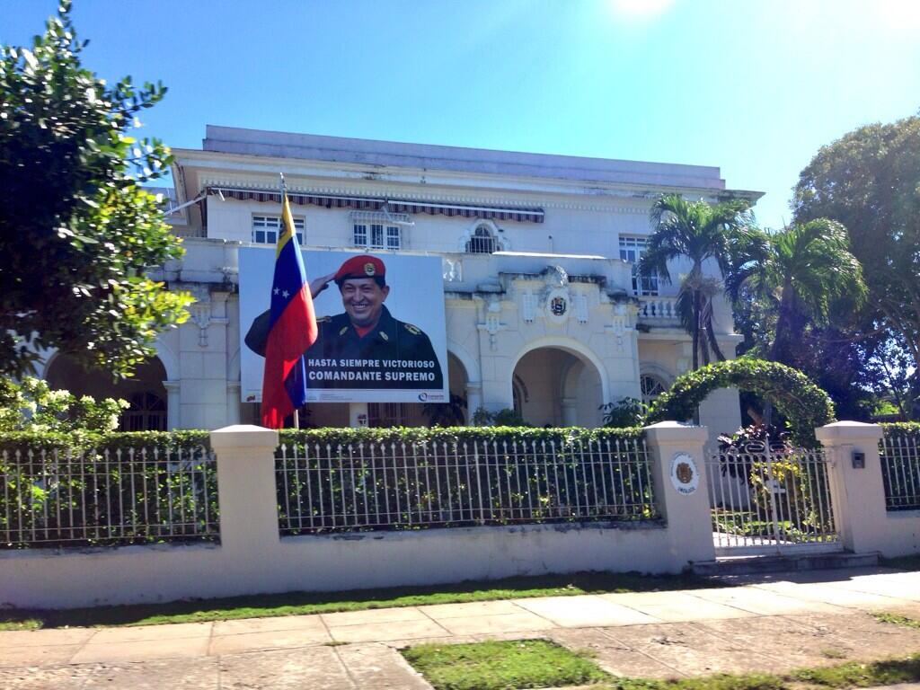 Chávez sigue en Cuba (Foto)